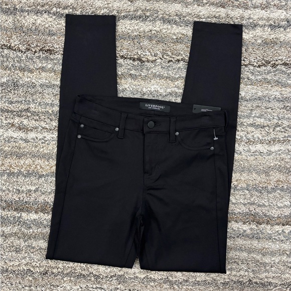 Liverpool Women's Black Skinny Jeans Sz 4/27 NWT | Liverpool Skinny Jeans NEW - - Picture 12 of 13